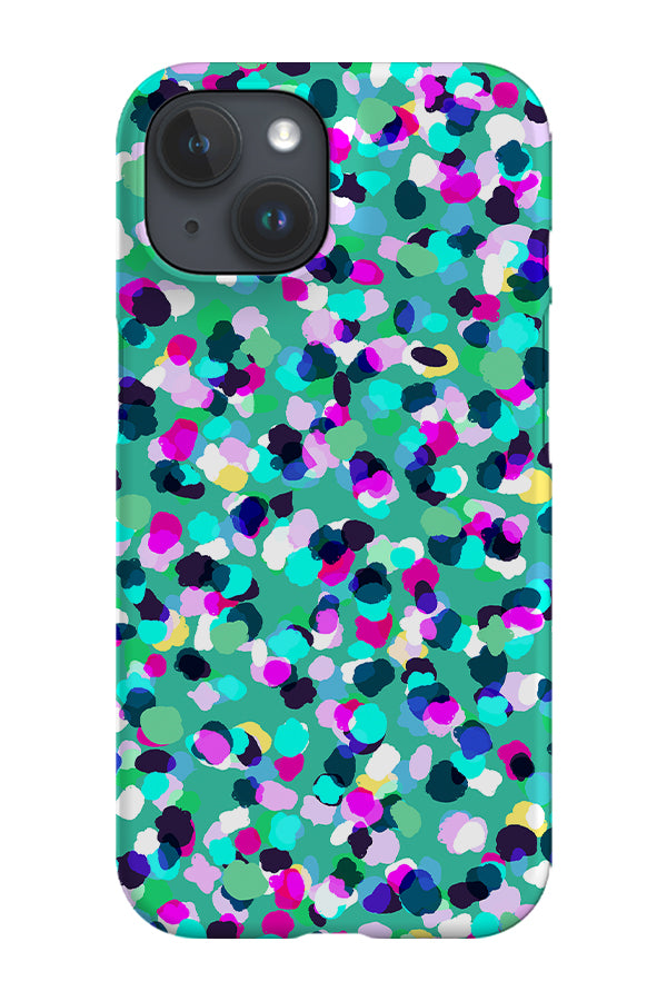 Party Spot by Rachel Parker Phone Case (Teal) | Harper & Blake