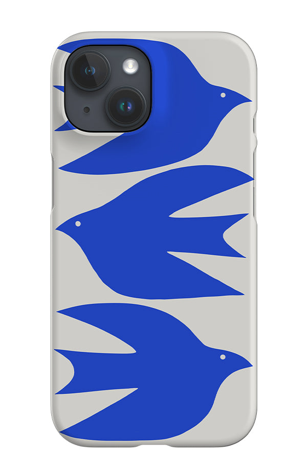 Abstract Bird iPhone Phone Case (Off-White) | Harper & Blake