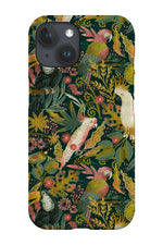 Adventure Tropical Birds by Fineapple Pair Phone Case (Green)