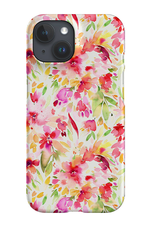 Artistic Tropical Floral By Ninola Design Phone Case (Lime) | Harper & Blake
