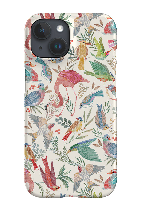 Birdwatcher's Dream By Rebecca Elfast Phone Case (Beige) | Harper & Blake