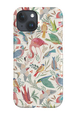 Birdwatcher's Dream By Rebecca Elfast Phone Case (Beige)