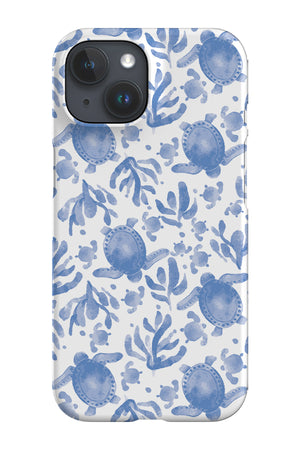 
            
                Load image into Gallery viewer, Blue Turtles by Dawn of Designs Phone Case (Blue) | Harper &amp;amp; Blake
            
        