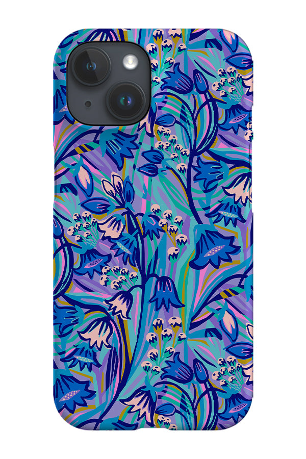 Bluebells by Pip&Lo Masha Volnova Phone Case (Blue) | Harper & Blake