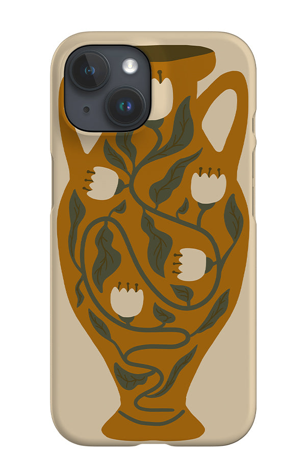 Bohemian Vase iPhone Phone Case (Beige) | Harper & Blake