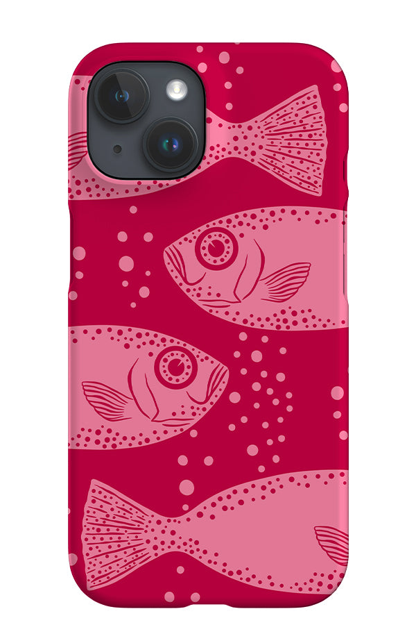 Bold Fish iPhone Phone Case (Pinks) | Harper & Blake