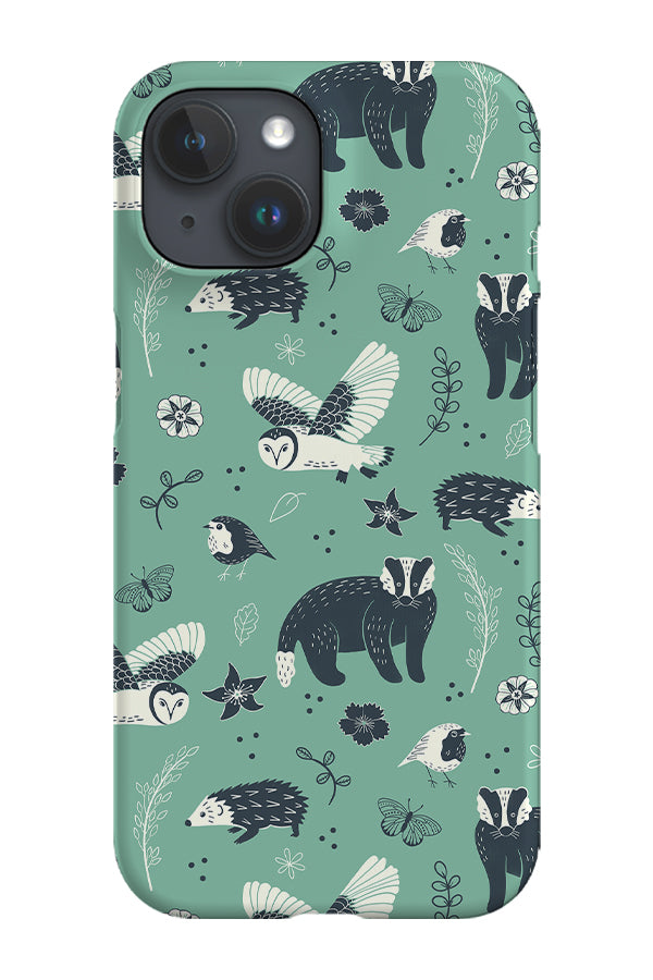 British Wildlife By Hannah Maria Phone Case (Mint) | Harper & Blake