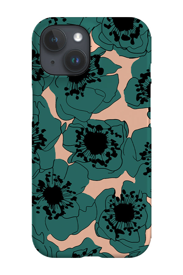 Cherry Blossom Phone Case (Green) | Harper & Blake