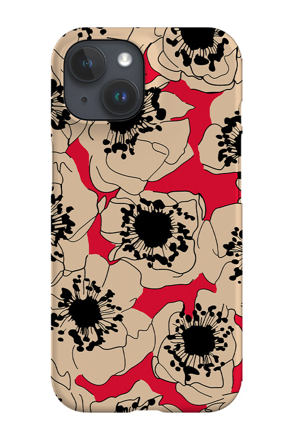 Cherry Blossom Phone Case (Red) | Harper & Blake