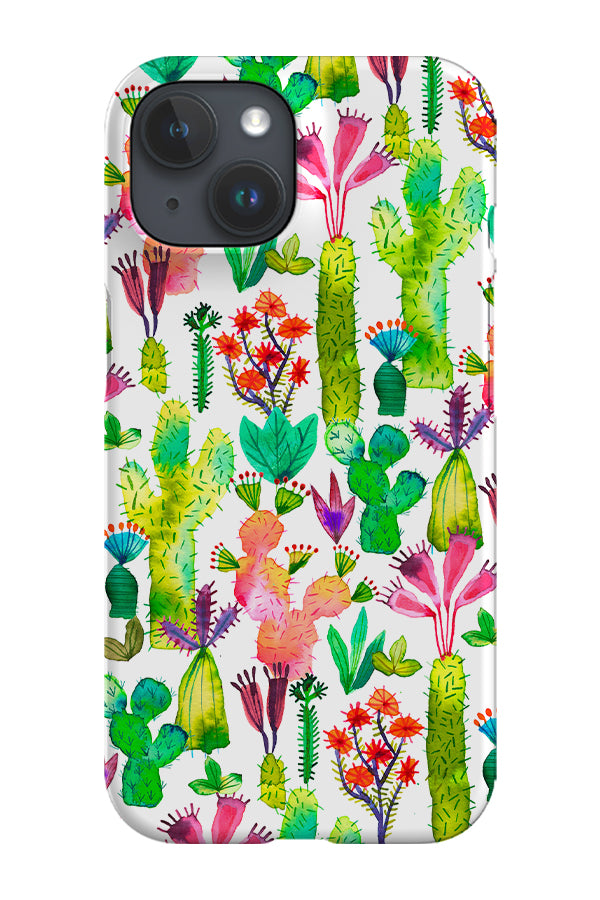 Cacti Garden By Ninola Design Phone Case (Green) | Harper & Blake