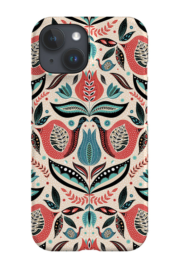 Maxi Folk by Cassandra O’Leary Phone Case (Beige) | Harper & Blake