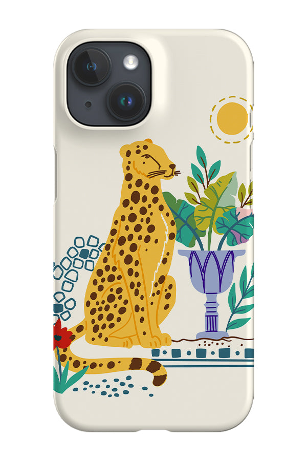 Cheetah By Maria Galybina Phone Case (Beige)