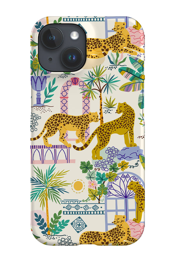 Cheetah Garden By Maria Galybina Phone Case (Beige)