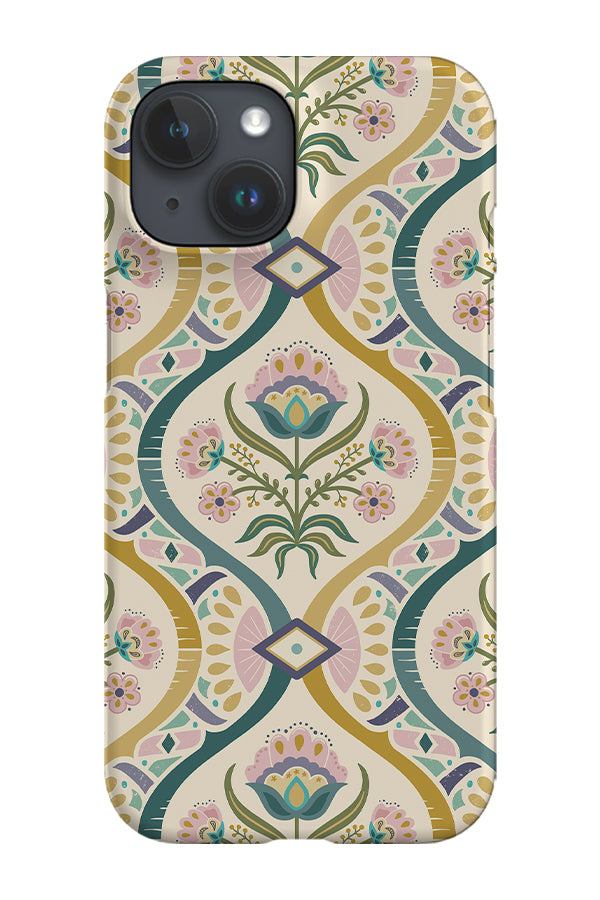 Chic Vintage Damask by Misentangledvision Phone Case (Beige) | Harper & Blake