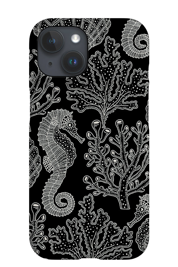 Coral Reef iPhone Phone Case (Black) | Harper & Blake
