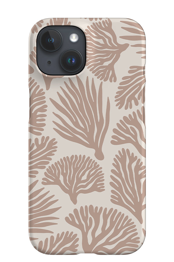 Coral Reef iPhone Phone Case (Pale Terracotta) | Harper & Blake
