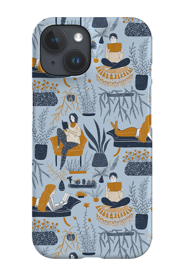 
                  
                    Cozy Reading by Denes Anna Design Phone Case (Blue) | Harper & Blake
                  
                