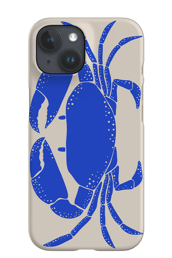 Crab Placement iPhone Phone Case (Off-White) | Harper & Blake