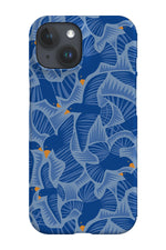 Crow By Nina Leth Phone Case (Eclectic Blue)