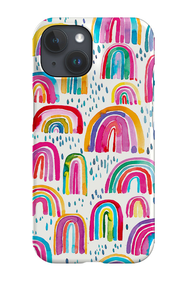 Watercolour Rainbows By Ninola Design Phone Case (Colourful) | Harper & Blake