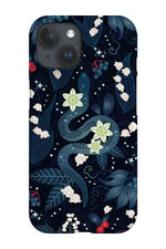Deathly Beautiful by Delively Dewi Phone Case (Black)