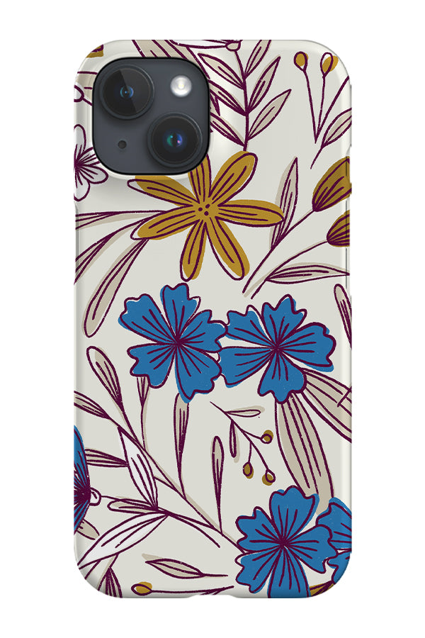 Dolores By Amy MacCready Phone Case (Maroon)