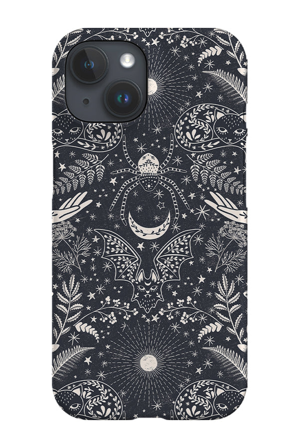 Eclectic Magic Witch by Garabateo Phone Case (Black) | Harper & Blake