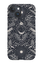 Eclectic Magic Witch by Garabateo Phone Case (Black)