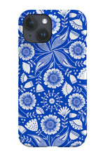 Botanical Blue by Rachel Parker Phone Case (Blue)
