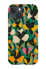 Pansy Matcha by Rachel Parker Phone Case (Green)