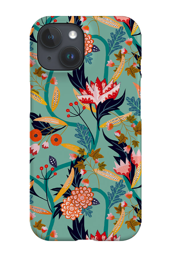 Eastern Delight by Rachel Parker Phone Case (Mint Green) | Harper & Blake