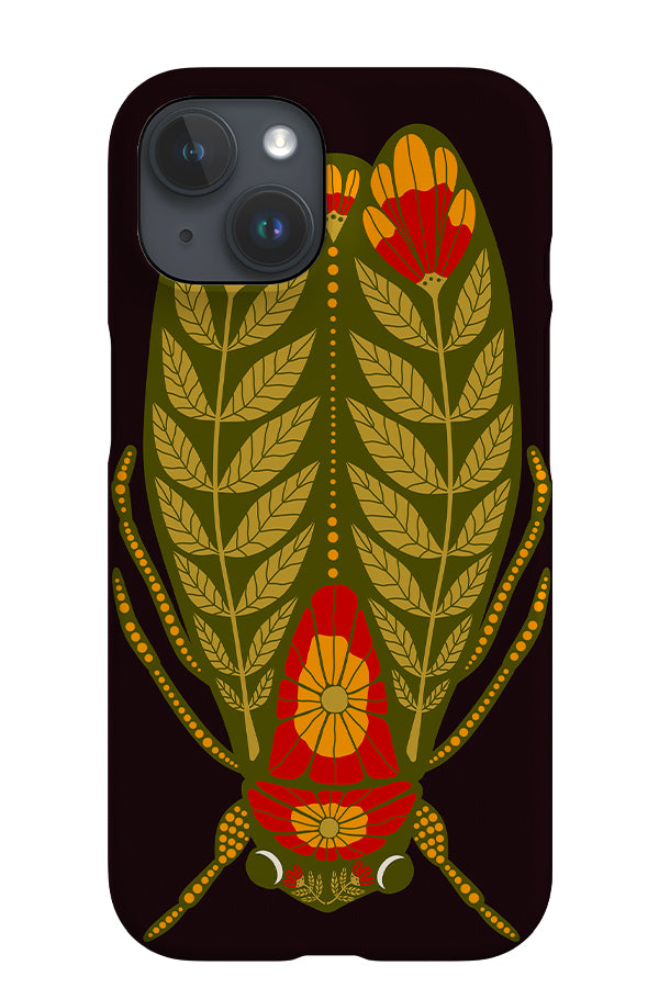 Floral Bug iPhone Phone Case (Black) | Harper & Blake