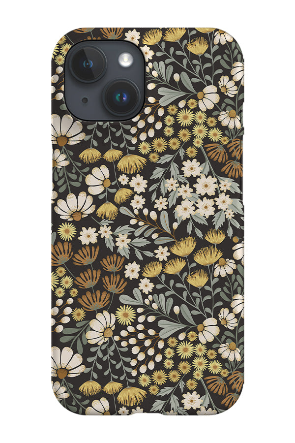 Floral Wilderness Garden by Garabateo Phone Case (Grey) | Harper & Blake
