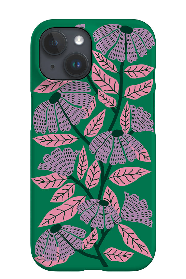 Florals iPhone Phone Case (Green) | Harper & Blake