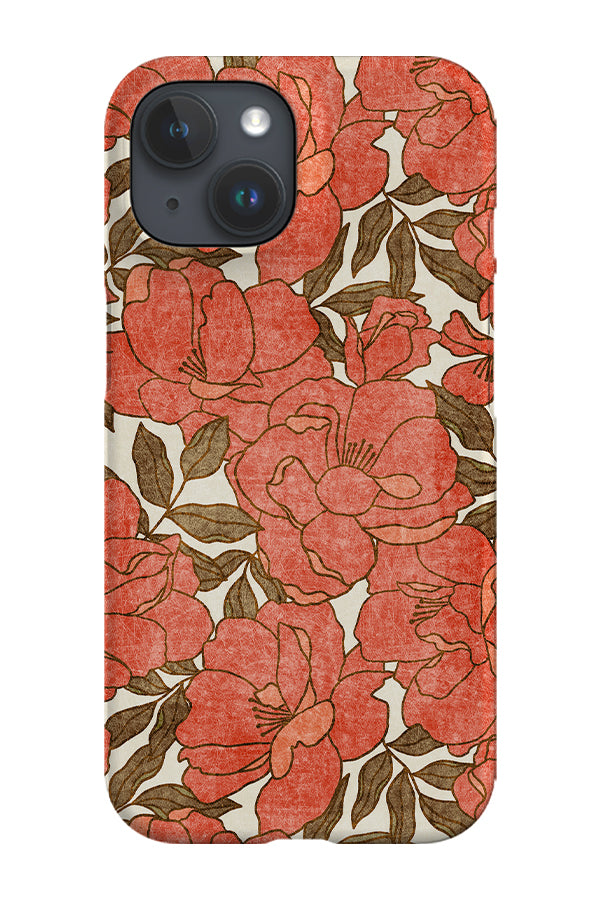 Floribunda By Amy MacCready Phone Case (Red) | Harper & Blake