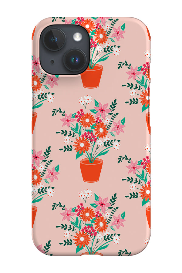 Flower Bouquet By Hannah Maria Phone Case (Pink)