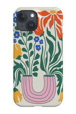 Flower Market By Ayeyokp Phone Case (Cream)