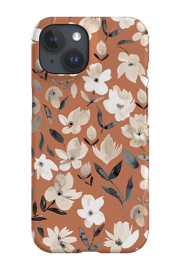 Fresh Flowers By Ninola Design Phone Case (Terracotta)