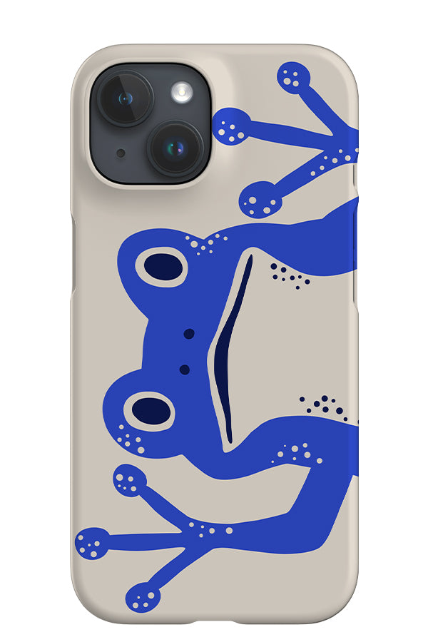 Frog iPhone Phone Case (Blue) | Harper & Blake