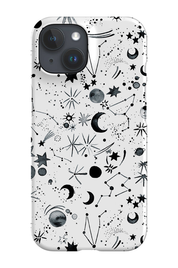 Galaxy Planets Constellations By Ninola Design Phone Case (White) | Harper & Blake