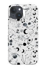 Galaxy Planets Constellations By Ninola Design Phone Case (White)