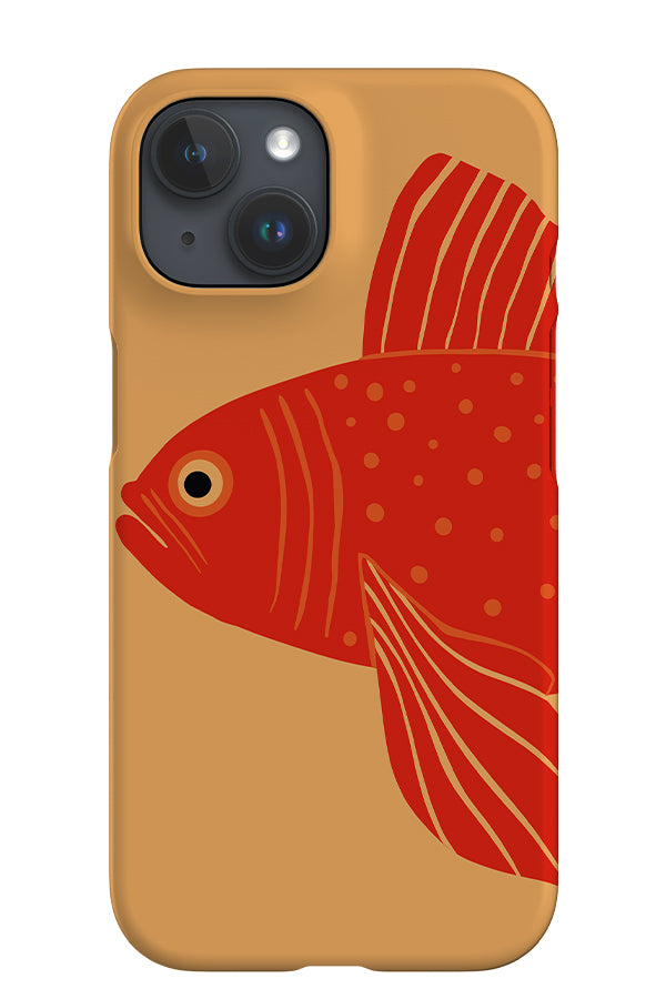 Goldfish iPhone Phone Case (Yellow) | Harper & Blake
