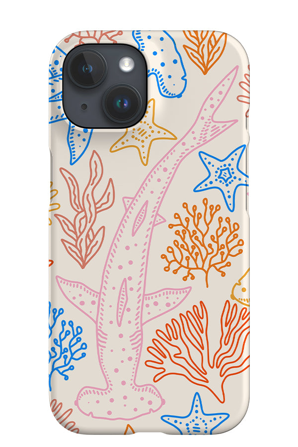 Hammerhead Shark iPhone Phone Case (Bright) | Harper & Blake