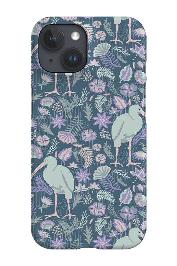 Ibis By Nina Leth Phone Case (Blue) | Harper & Blake