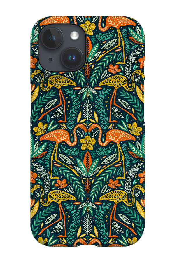 Joyful Jungle by Cassandra O’Leary Phone Case (Green) | Harper & Blake