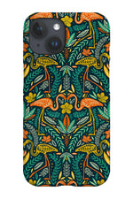 Joyful Jungle by Cassandra O’Leary Phone Case (Green)