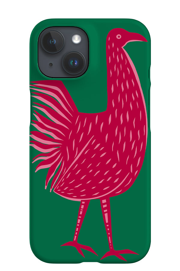 Jungle Chicken iPhone Phone Case (Green) | Harper & Blake
