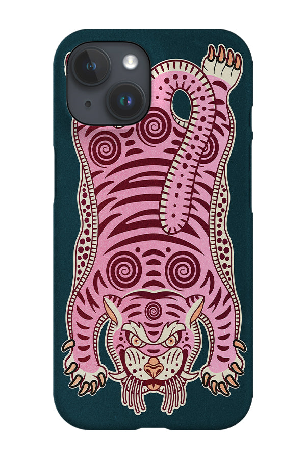 King of the Jungle By Ayeyokp Phone Case (Teal) | Harper & Blake