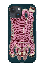 King of the Jungle By Ayeyokp Phone Case (Teal)