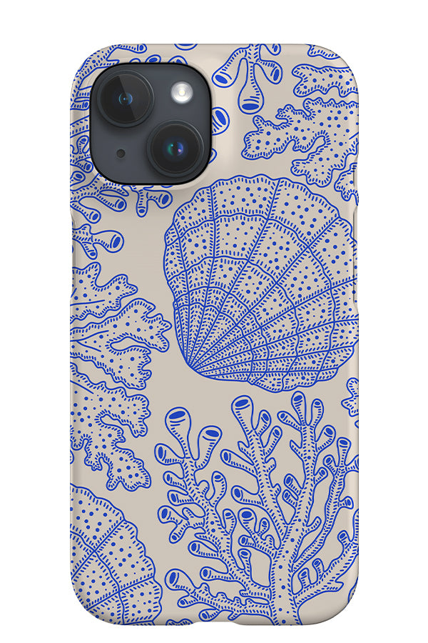 Large Coral Reef iPhone Phone Case (Off-White) | Harper & Blake